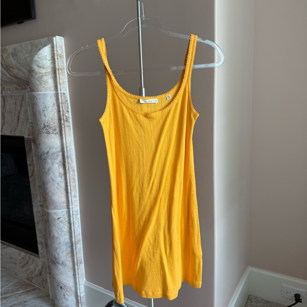 Doen Cynthia Dress Jonquille Apolline Pointelle